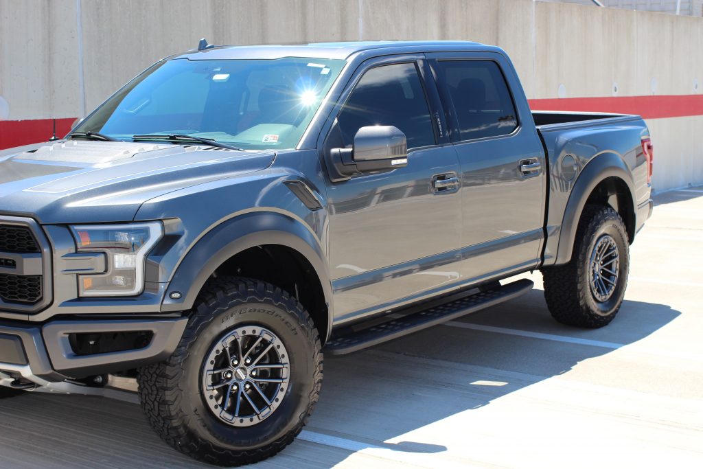 Ford Raptor mobile auto detailing results. 